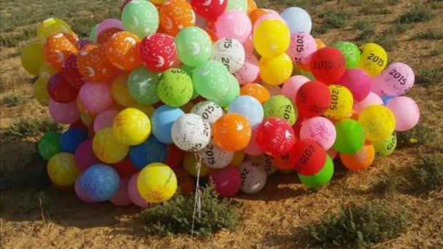 צרור בלוני תבערה 28.06.19
