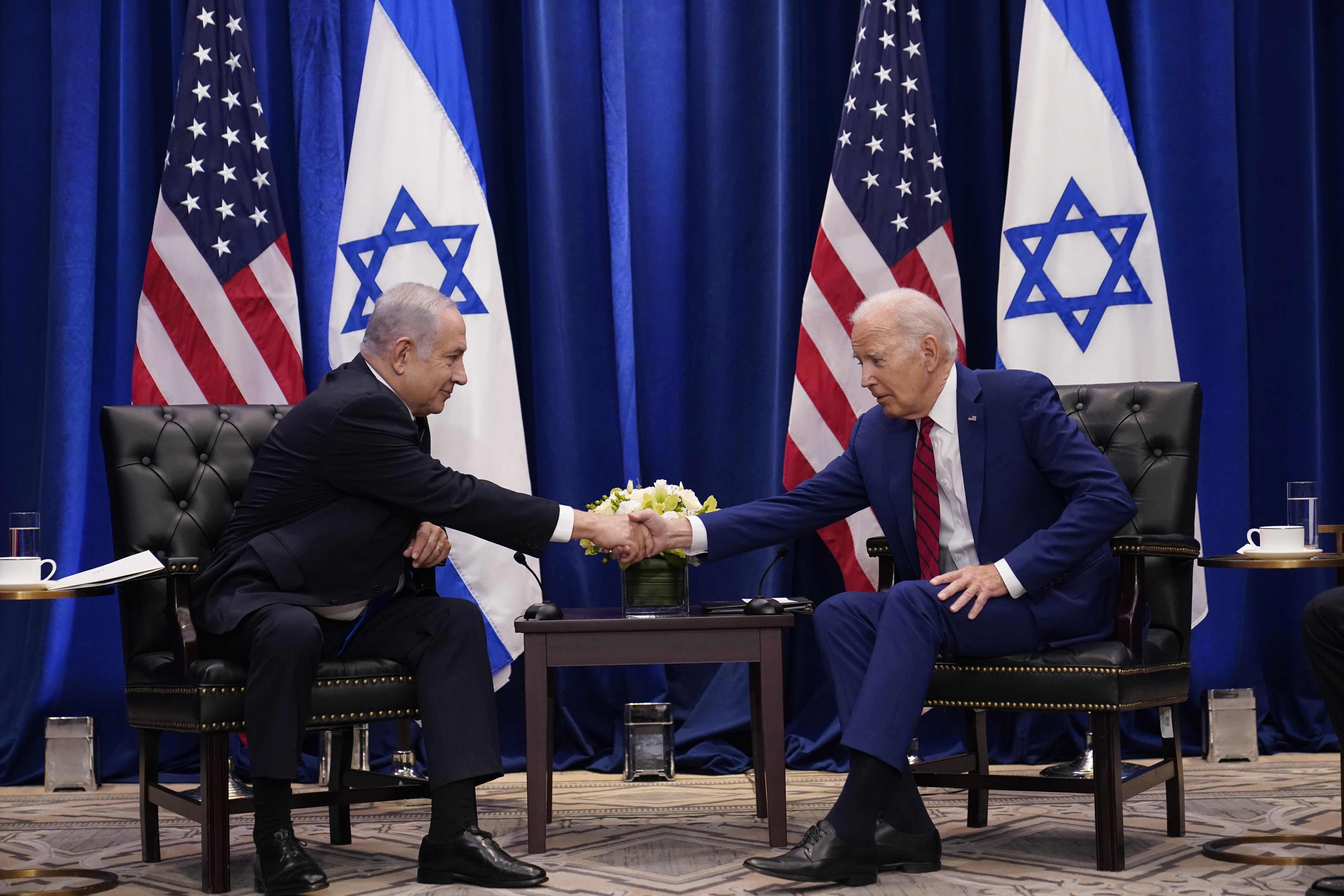 פגישת נתניהו וביידן