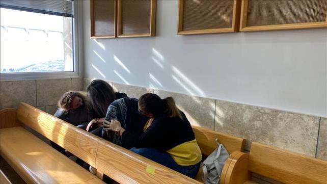 הגננת לילך אמסלם בבית המשפט
