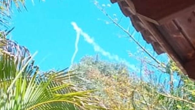 מיירט ששוגר ללא שהופעלה אזעקה, בשמי הגליל המערבי, 22.04.26