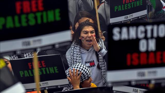 הפגנות נגד ישראל, אנטישמיות, שומר החומות, עזה