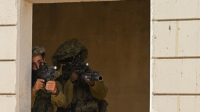 לוחמים באימון 