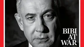 בנימין נתניהו על שער מגזין "טיים", אוגוסט 2024