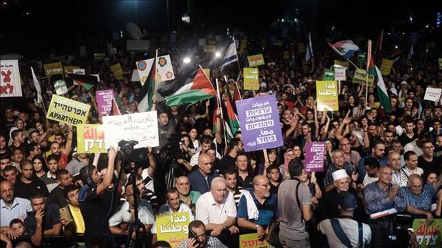הפגנות נגד חוק הלאום, אוגוסט 2018