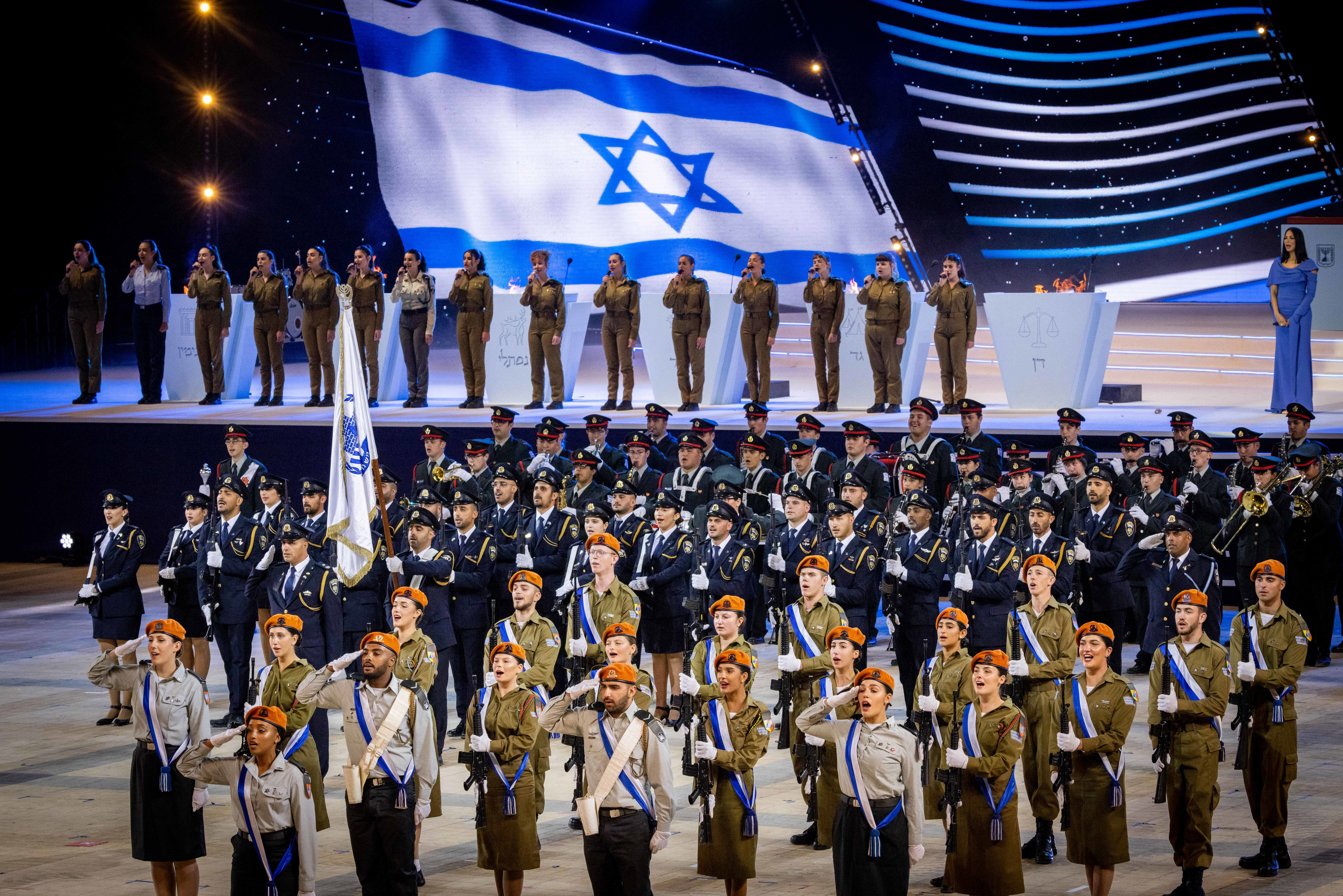 טקס המשואות ביום העצמאות ה-75