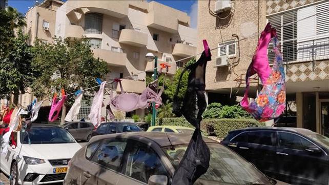 מחאת התחתונים מול ביתו של נתן אשל