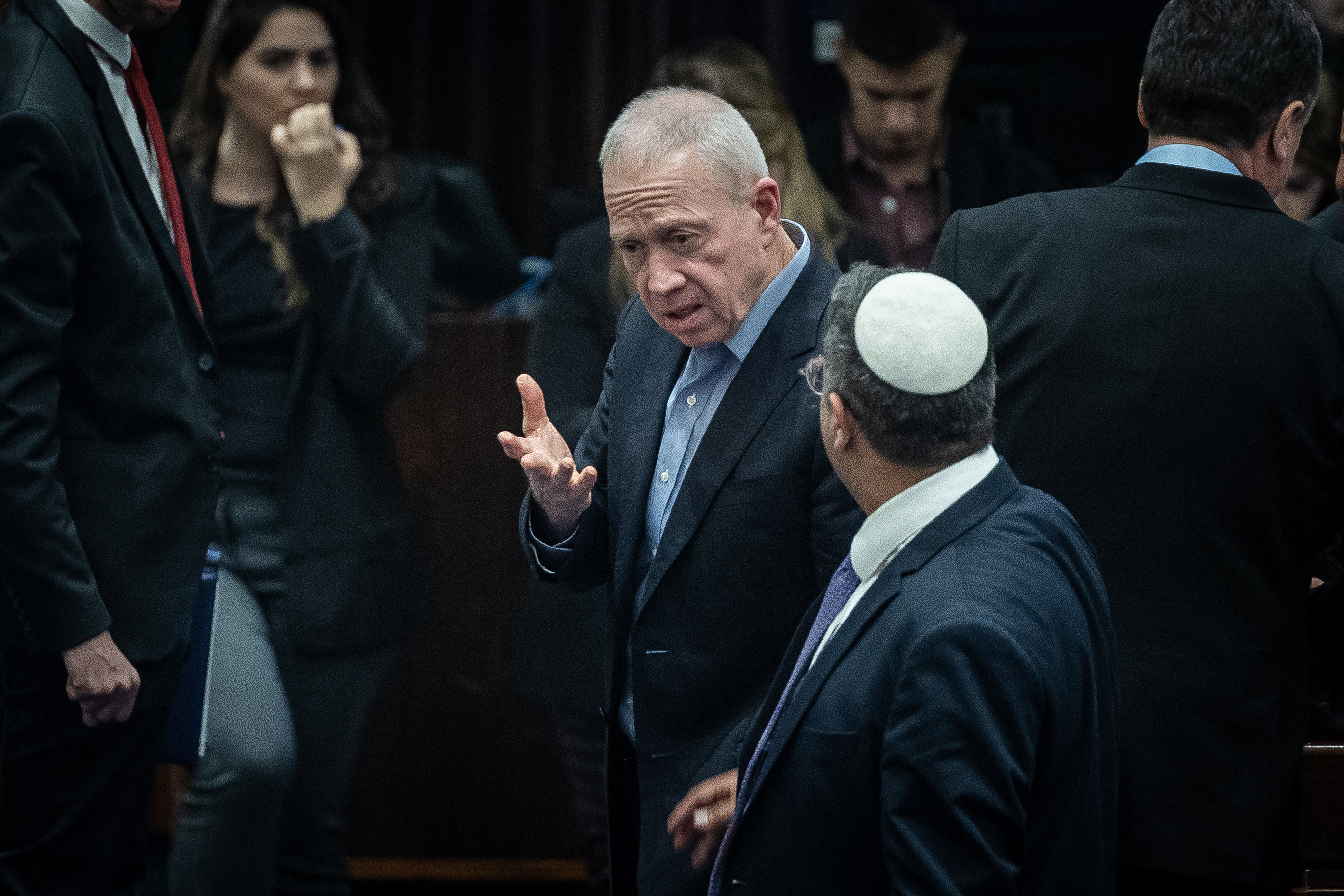 איתמר בן גביר ויואב גלנט