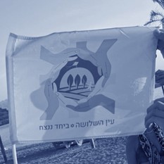 דגל קיבוץ עין השלושה