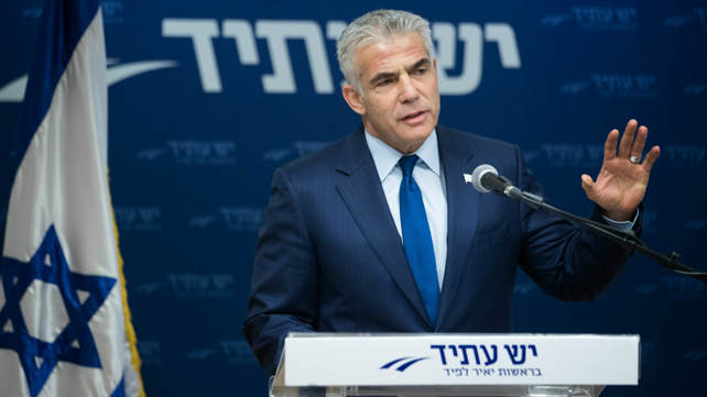 יו"ר יש עתיד, יאיר לפיד