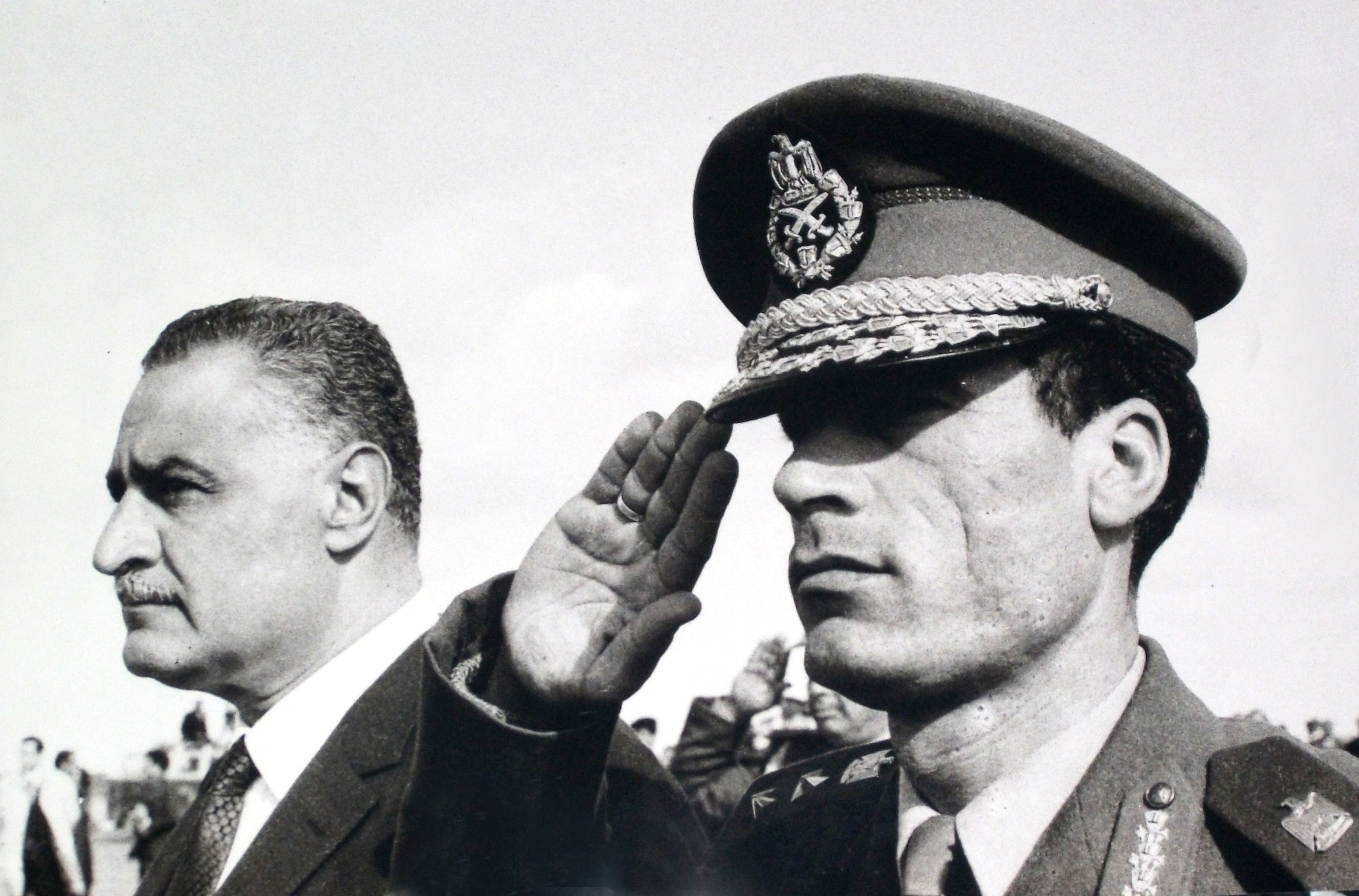 גמאל עבד אל נאצר ומועמר קדאפי, 1969