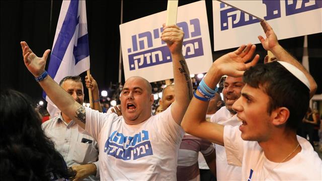 פעילי ליכוד בערב הבחירות 17.09.19