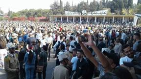 טקס סיום קורס קצינים סוריה שהופצץ, 05.10.23