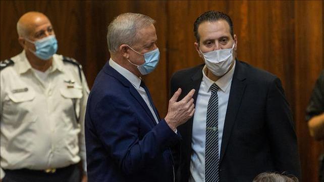 בני גנץ ומיקי זוהר