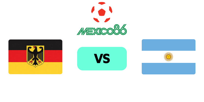 מקסיקו 1986 ארגנטינה VS מערב גרמניה