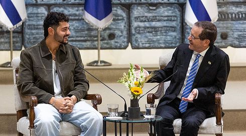 נשיא המדינה נפגש עם נועם בתן: "יזכרו אותך לעשרות שנים קדימה"