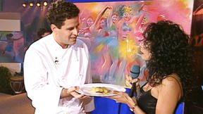 אייל שני מכין ענבים בשמן זית, 1998