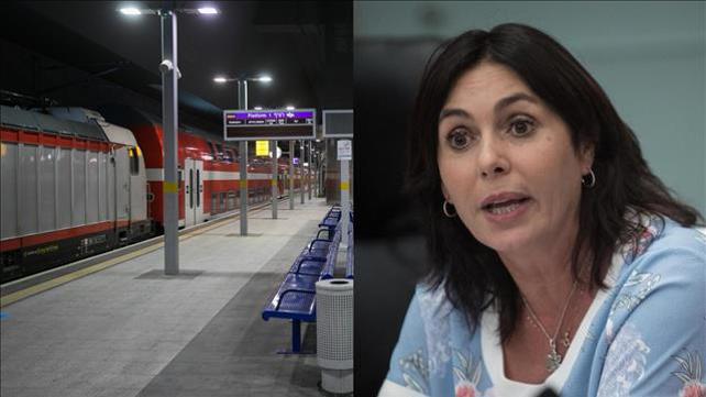 מירי רגב, רכבת ישראל