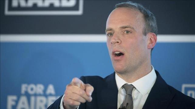 שר החוץ הבריטי דומיניק ראב