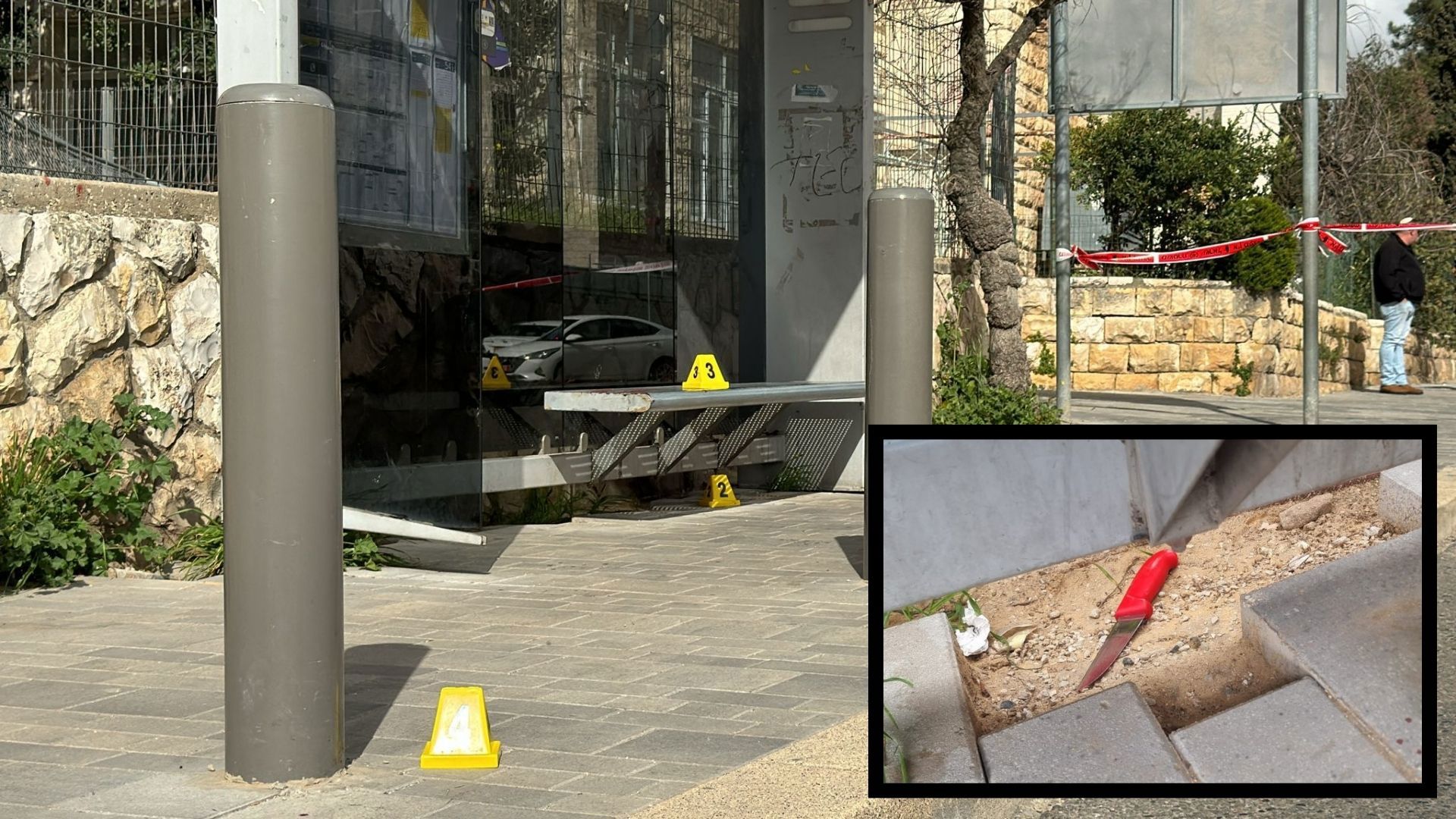 זירת הפיגוע בשכונת נווה יעקב בירושלים