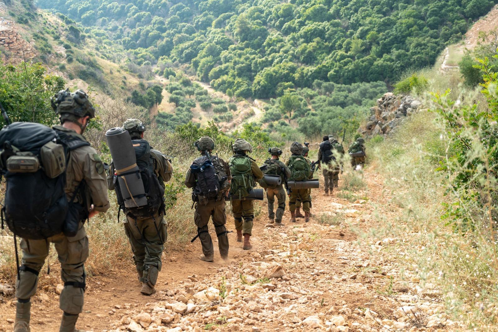 צה"ל בתרגיל בצפון