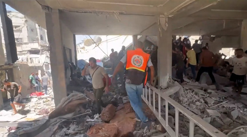 "ניסיון של האויב לזרוע פחד": במקביל לכוננות השיא - גלנט במסר מרגיע