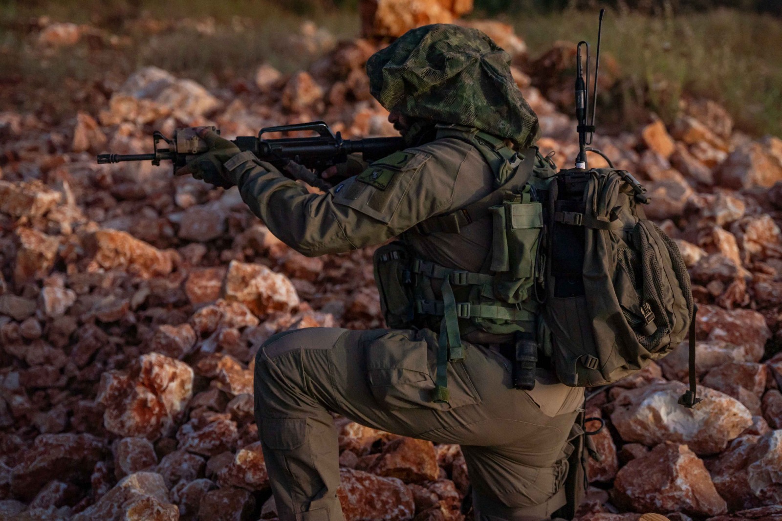 תרגיל צה"ל המדמה תמרון בשטח לבנון