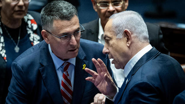 בנימין נתניהו, גדעון סער
