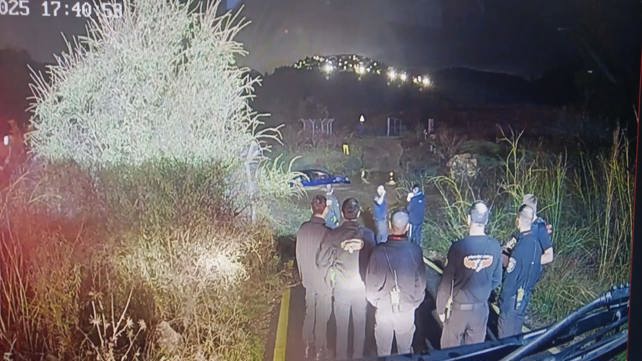 חילוץ הלכודים משטפון בעמק הארזים