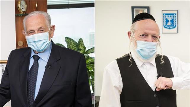 יהודה משי זהב וד"ר יוסף צ'חנובר מתבשרים על קבלת פרס ישראל, 2.3.21 