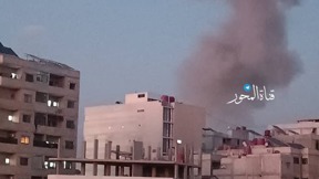 התקיפה בפרברי דמשק