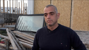 הבתים העוטף שנפגעים מהפצצות צהל