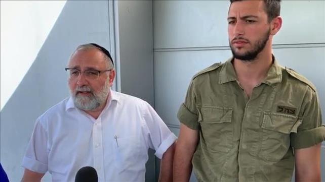 חייל נצח יהודה שהורשע בהתעללות בפלסטינים כפותים