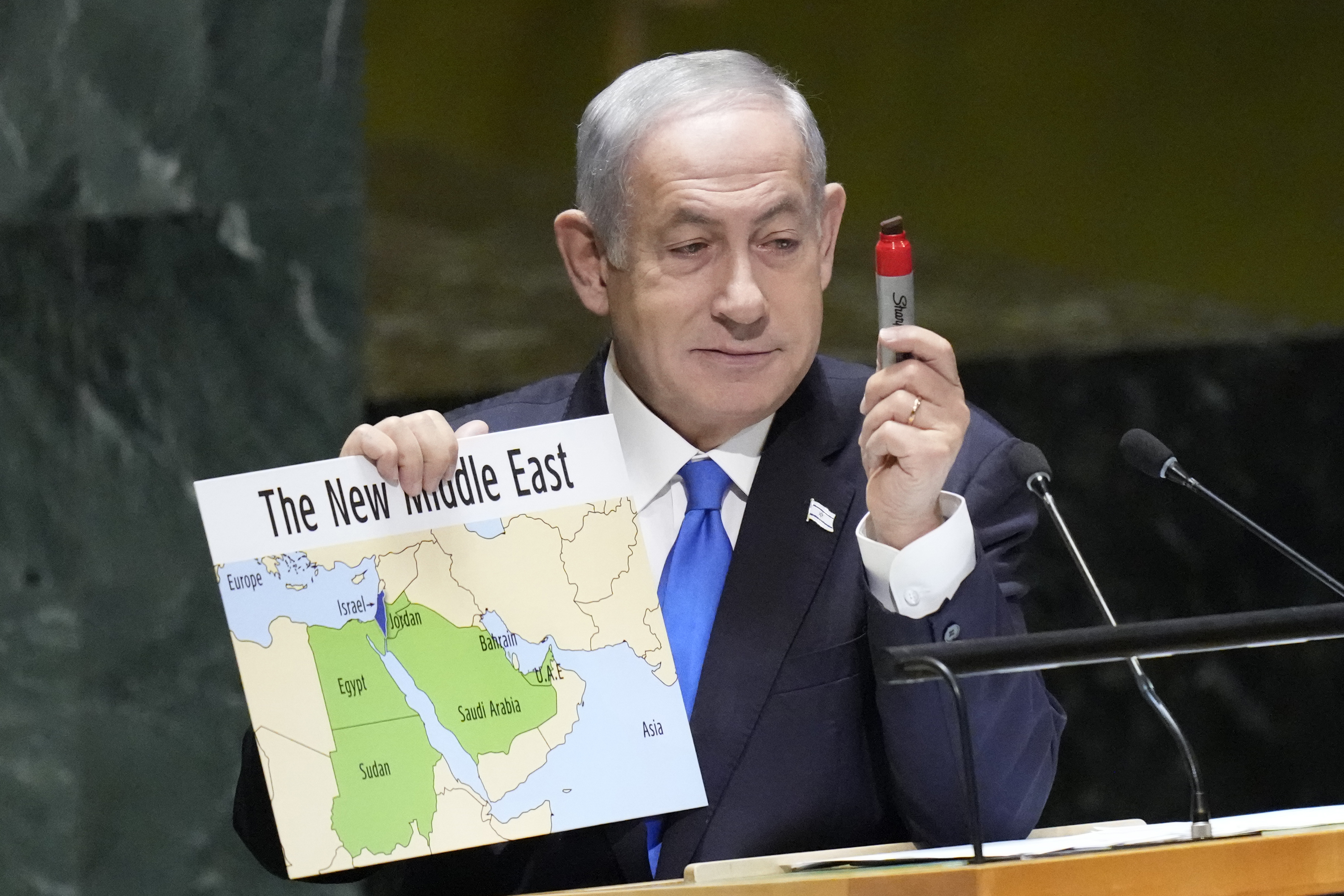 נאום ראש הממשלה נתניהו באו"ם, 22.09.23