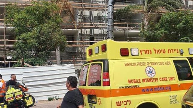נופל נהרג באתר בנייה באשדוד