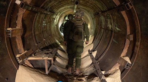 "שערים של קיבוצים" ומשרדו של מוחמד סינוואר: הושמד מוצב הדגל של חמאס בחאן יונס