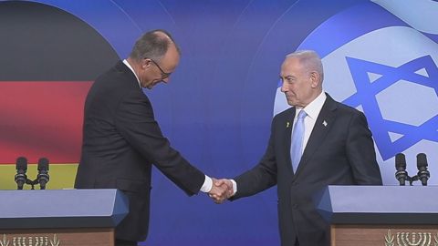 נתניהו עם קנצלר גרמניה מרץ בלשכת רה