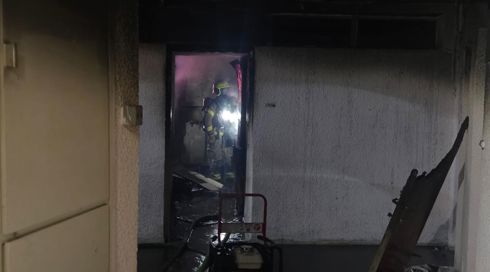 אדם נספה בשריפה בבית אבות בקריית חיים