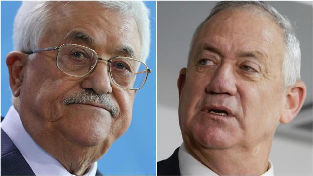 בני גנץ, אבו מאזן