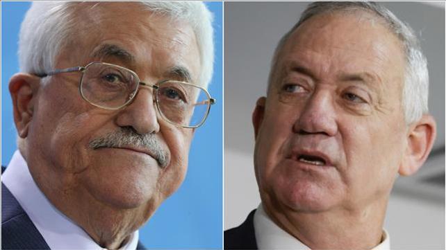 בני גנץ, אבו מאזן