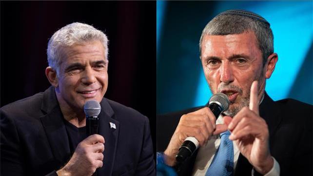 יאיר לפיד ורפי פרץ