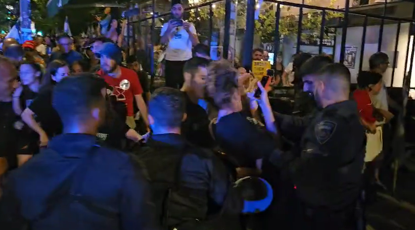 הפגנה מול מעון ראש הממשלה
