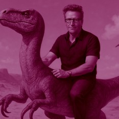 דינוזאור מלבני שטוף