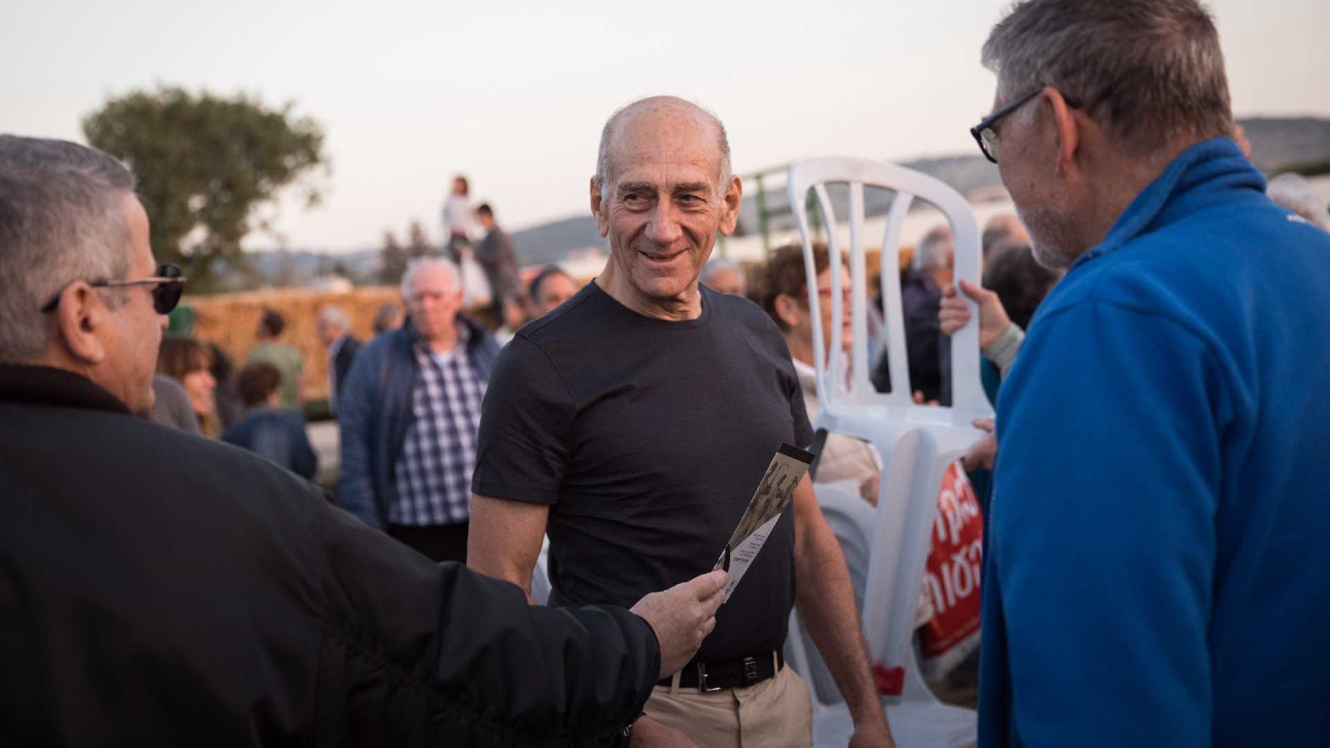 ראש הממשלה לשעבר אהוד אולמרט