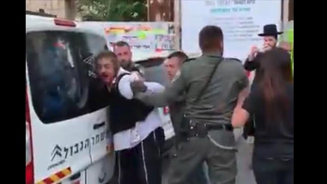 אדם הלוקה בשכלו עוכב על ידי המשטרה