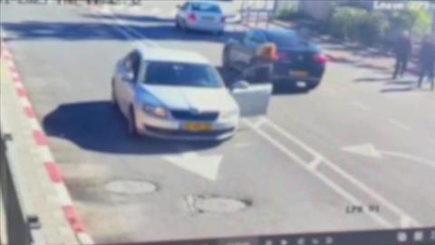 תיעוד מרדף אחרי אישה בנוף הגליל