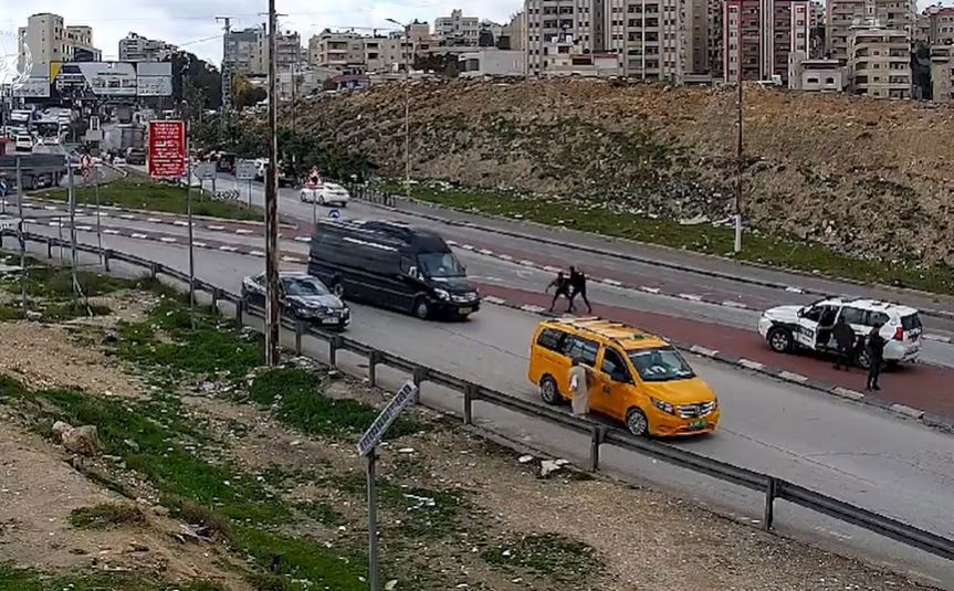 תיעוד הפיגוע ליד מעלה אדומים 5.2