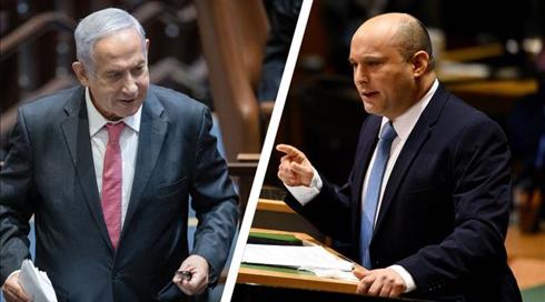 נתניהו לא הזכיר את בנט בברכות, בקהל צעקו: "מה עם ראש הממשלה?"