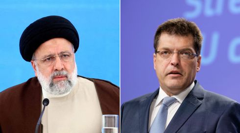 "לעג ללוחמים למען זכויות": נציב אירופי הביע סולידריות עם ראיסי - וחטף מתקפה מחבריו
