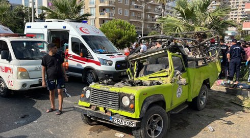 חמישה ישראלים נפצעו, חלקם באורח קשה, בתאונת דרכים בטורקיה