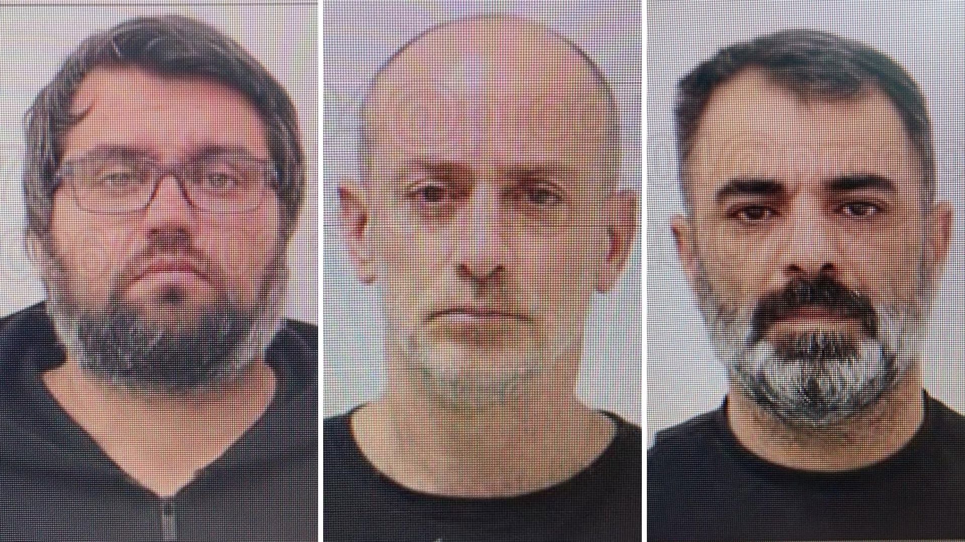 מימין לשמאל: רוסלאן אבשייב, יואב גלבוע, אמיל אבשייב